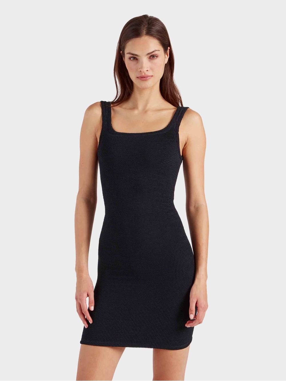 Hunza G Tank Dress in Black One Size